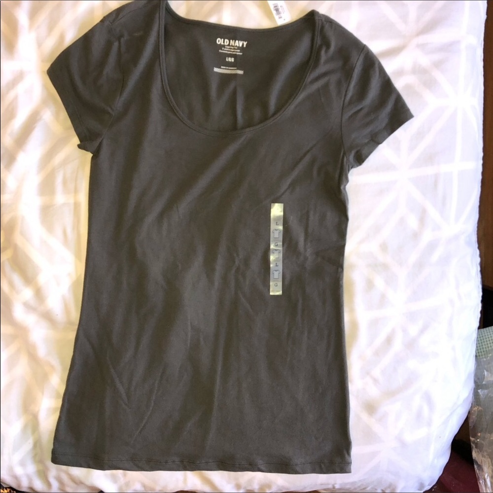 Old Navy Layering Tee Dark Gray